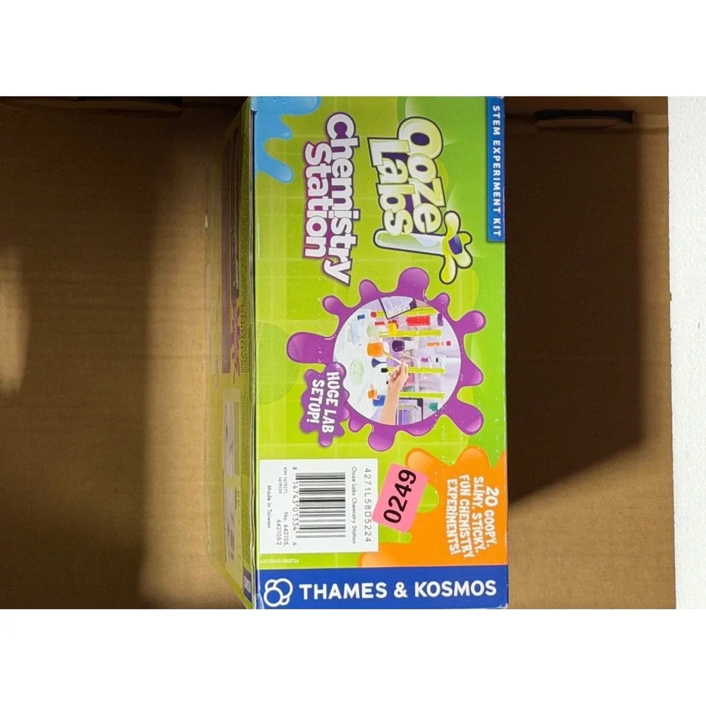 Thames & Kosmos Ooze Labs Chemistry Station interactive science kit lab station